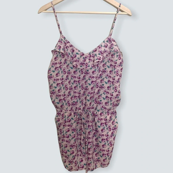 UO Kimchi Blue • Floral Romper - Picture 1 of 7